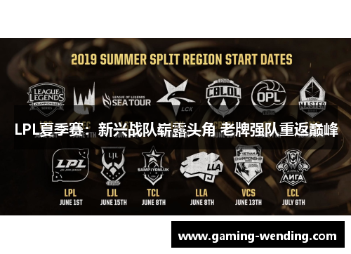 LPL夏季赛：新兴战队崭露头角 老牌强队重返巅峰